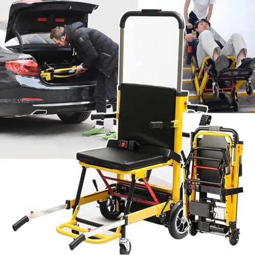 Cadeira De Rodas EléTrica Para Subir Escadas-DobráVel,Capacidade De Carga: 356 Libras, Para FáCil MovimentaçãO De MóVeis Pesados Para Cima/Para Baixo Escadas