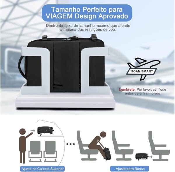 Mochila De Viagem Grande Impermeável, Com Porta Usb, Compartimento Para Sapatos, Bolsa Para Objetos úmidos, Mochila Para Notebook, Mochila Feminina