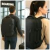 71MYobc6WtL._AC_SL1500_.jpg Mochila, Feminina, Masculina, Viagem, Expansível, Notebook, Mala Mão, Impermeável, Academia, Grande, Preta, Cinza, Rosa, Compacta, Academia, Executiva, Compacta