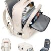 71MizJML1UL._AC_SL1500_.jpg Mochila de Viagem Feminina Expansível 30-40L, Antifurto com Porta USB, Compartimento para Laptop 17.3", Aprovado como Bagagem de Mão, Leve 0.88kg, para Homens e Mulheres, Trabalho e Passeio