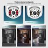 Câmera de Segurança wi-fi 360º Full HD bivolt inteligente Smart Detecção de Movimento sem fio giratória 360 com aúdio, Icsee a prova dagua Espiã Full HD 1080p IP66 Infravermelho Visão Noturna