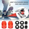 71OHWjzTyfL._AC_SL1500_.jpg Bushing de Skateboard Kit Reconstrução Truck Longboard com Cups Pivô e Arruelas para 2 Trucks