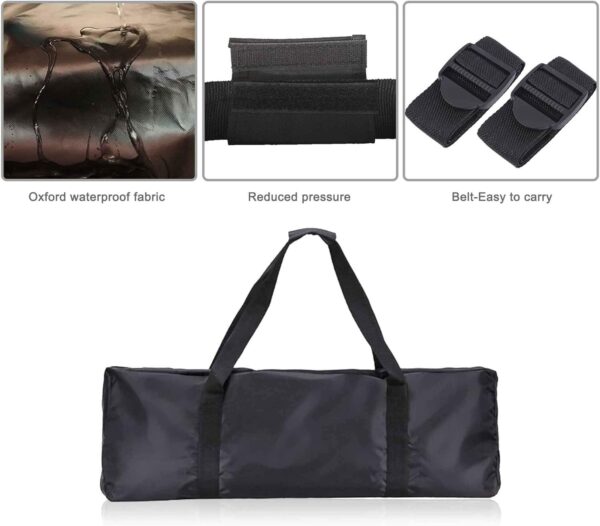 71Oze8GyKEL._AC_SL1500_.jpg Bolsa de transporte portátil e impermeável Tomall bolsa de armazenamento dobrável para scooter elétrico XIAOMI Mijia M365 110 × 45 × 50 cm bolsa de transporte scooter