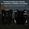 Azarxis Mochila de hidratação para caminhada, corrida, 10 L, colete para mulheres, homens, leve, ciclismo, trilha, corrida, corrida