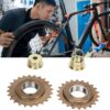 Kit de Adaptador de Roda Livre, Substituição do Adaptador de Roda Livre para Triciclos Elétricos Karts, Ferro de Alta Resistência Com 22t 24t de Tração Direita Esquerda para