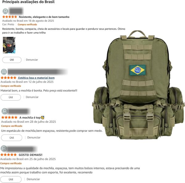 71PUwAl3QnL._AC_SL1500_.jpg 55L Mochila Masculina Mochila Grande para Acampamento Destacável