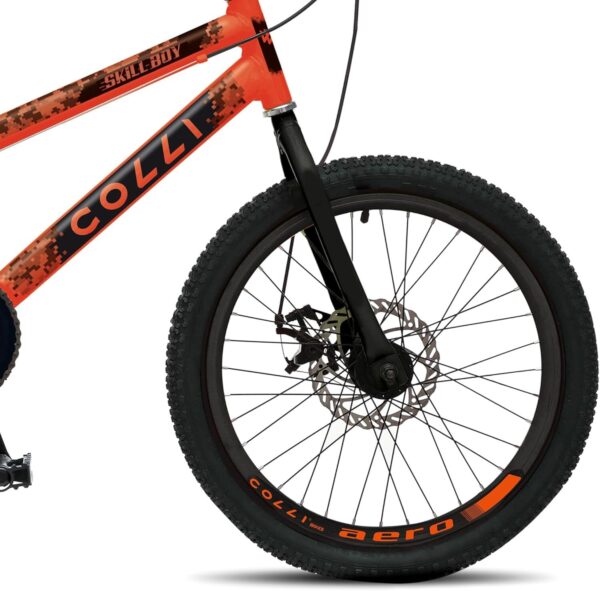 Colli Bike, Bicicleta Colli SKILL BOY, Aro 20 Aero, Guidão Cross BMX, Tam 14., 36 Raias, Freios a Disco Dianteiro e Traseiro, Descanso Lateral