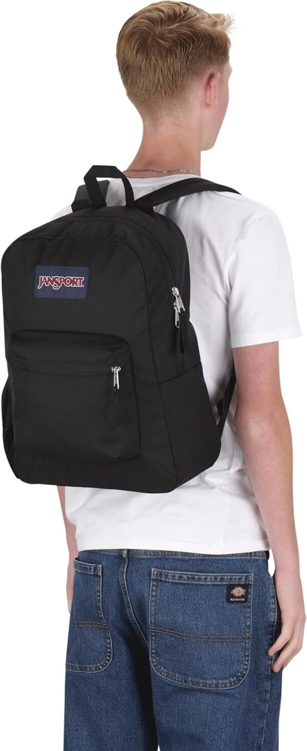 Mochila JanSport Cross Town Black Tamanho 26L