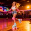 71SN7bpEML._AC_SL1500_.jpg jessie Patins para mulheres, meninas e adultos, couro de poliuretano com rodas iluminadas, patins para iniciantes e profissionais, ambientes internos e externos