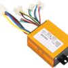 Controlador Escovado de Bicicleta Elétrica, 24V de 350w Liga de Alumínio de Alumínio Controlador de Velocidade do Motor para Triciclo de Scooter Elétrico