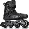 Patins profissionais em linha para mulheres e homens, lâminas COSMOID Roller Blades adulto masculino feminino, tamanho 5-12, lâminas de patins fitness profissionais unissex