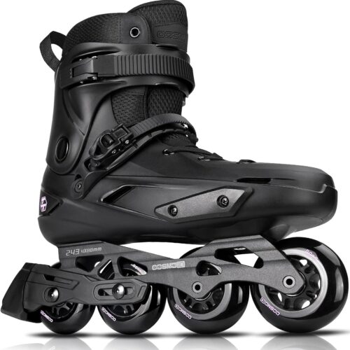 Patins profissionais em linha para mulheres e homens, lâminas COSMOID Roller Blades adulto masculino feminino, tamanho 5-12, lâminas de patins fitness profissionais unissex