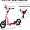 71Vixb3jzpL._AC_SL1500_.jpg JOYSTAR Patinete para crianças a partir de 5 anos, adolescentes e jovens, scooter infantil leve com guidão ajustável, scooter de 2 rodas para meninos e meninas, rodas infláveis de 30 cm, freios a