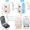 71Y6AjwyiiL._AC_SL1500_.jpg Romantic Crown Mochila de Viagem Expansivel Avião Grande Feminina,Mochila Executiva Masculina Impermeável Reforçada para Notebook,Casual Esportes Hiking Escola Presente