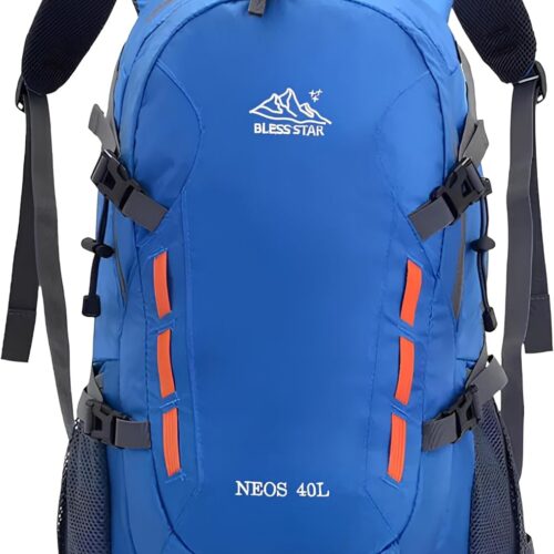 71Yuivpf83L._AC_SL1500_.jpg Mochila Viagem Caminhada Trekking Acampamento Resistente Masculina Feminina 40L (Azul)