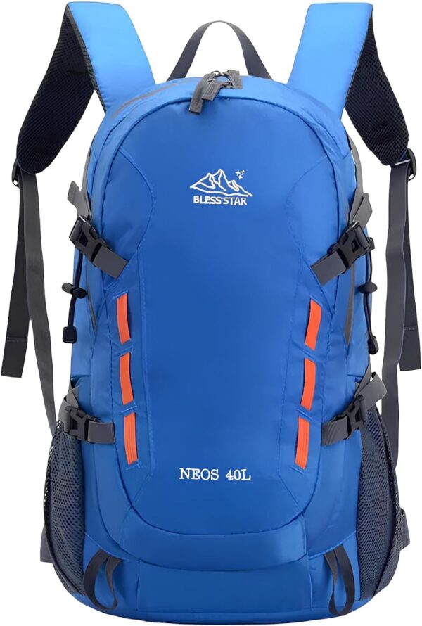 71Yuivpf83L._AC_SL1500_.jpg Mochila Viagem Caminhada Trekking Acampamento Resistente Masculina Feminina 40L (Azul)