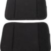 Dioche Walker Acolchoado Aperto de Mão Cobre Espuma Acolchoada Anti Deslizamento Walker Lidar Com Almofadas para Idosos e Idosos Com Auxiliares de Mobilidade Preto 2 Peças