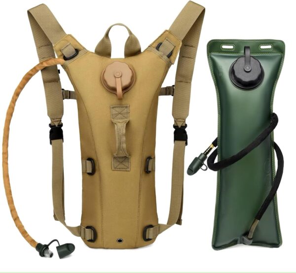 71ZmOKXdTXL._AC_SL1500_.jpg Mochila Tática Com Refil Hidratação 3 Litros Bike Corrida