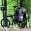 71aLVPwnbjL._AC_SL1000_.jpg Rhinowalk Bolsa de bicicleta multifuncional 3 em 1 com capa de chuva