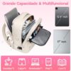 71cdq8SADL._AC_SL1500_.jpg Romantic Crown Mochila de Viagem Expansivel Avião Grande Feminina,Mochila Executiva Masculina Impermeável Reforçada para Notebook,Casual Esportes Hiking Escola Presente