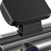 71crYMYvX8L._AC_SL1500_.jpg Câmera de Segurança para Carro | Câmera de Visão Noturna Sem Fio em Metal com Dupla Gravação - Frontal Para Automóvel | Para Segurança Na Condução E Manobras Em Viagens Trânsito Estacionamento