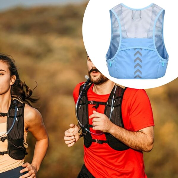 71cvO9AAmDL._AC_SL1500_.jpg rockible Mochila de Hidratação com Colete, Ideal para Trilhas, Corridas, Caminhadas E Muito Mais.
