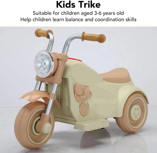 71d2khS-RgL._AC_SL1500_.jpg Fockety Crianças Andam de Motocicleta, Triciclo de Equilíbrio Infantil 2 Em 1, Forte Capacidade de Carga, Scooter Elétrico Infantil, Motocicleta Com Pedal para Crianças de 3 a 6 Anos de