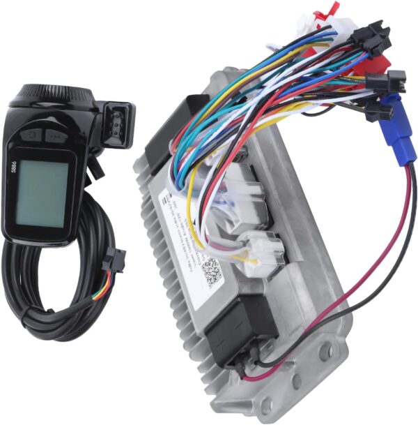 Triciclos elétricos Controlador sem escova 1000W Universal 36V 48V High Power Aluminium Shell 3 Modo LCD Conjunto para motocicletas elétricas triciclos