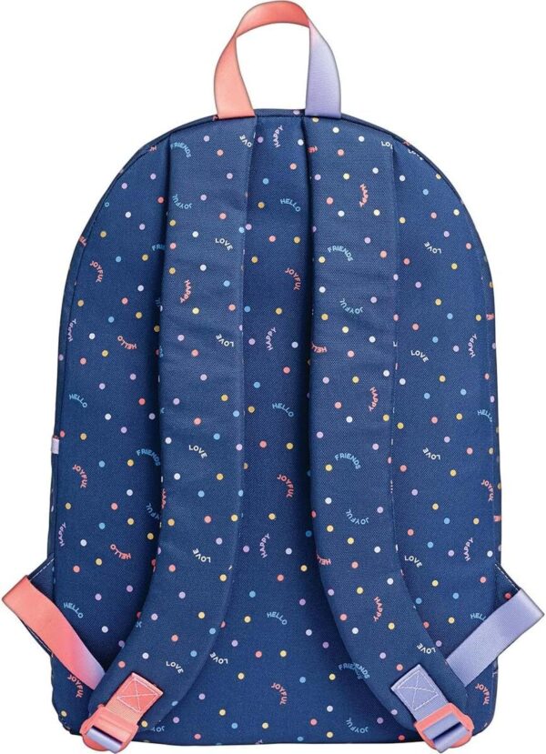 71gQa1FGngL._AC_SL1200_.jpg Tilibra - Mochila de Costas Académie Dots
