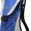 71gjQXbQvqL._AC_SL1500_.jpg Mochila para Ciclismo, Mochila para Bicicleta Mochila para Corrida Com Design de Grade Tecido Não Tecido Azul 2L + Bolsa de Hidratação Esportiva Portátil de Poliéster para
