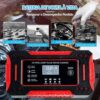 71iYOSc22fL._AC_SL1000_.jpg Carregador de Bateria Inteligente 12V Bivolt com Display Digital – Para Carro, Moto e Caminhão | Proteção contra Superaquecimento, Sobrecarga, Curto-Circuito e Compensação de Temperatura - Premium