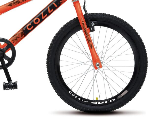 71j1YJEyUkL._AC_SL1500_.jpg Colli Bike, Bicicleta Max Boy, Aro 20 Aero 36 Raias, freios V-Brake Dianteiro e Traseiro, Suporte de guidão Down Hill