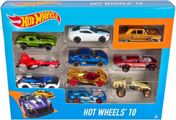71jODKbv5sL._AC_SL1500_.jpg Hot Wheels Diecast Veículo de Brinquedo Pacote Surpresa 10 carros para crianças a partir de 3 anos