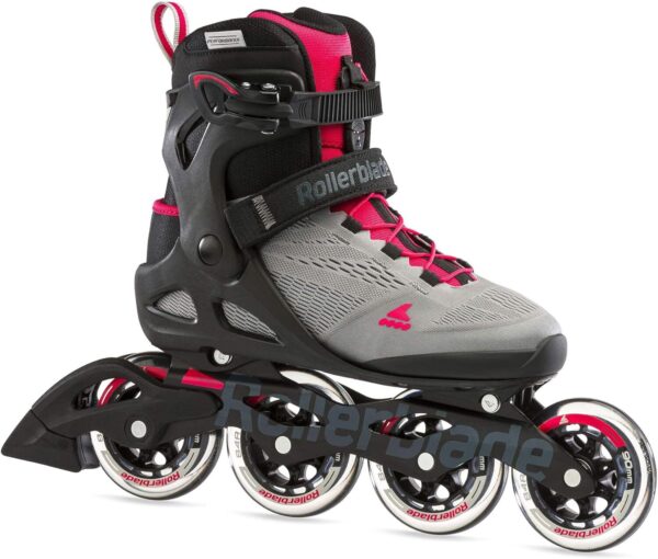 71ksD7qZ-L._AC_SL1500_.jpg Rollerblade Macroblade 90 Patins em linha para adultos, rosa paraíso neutro