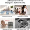 71lz2eWVCtL._AC_SL1500_.jpg MERCUSYS MC210, Com tecnologia TP-Link, Câmera de Vigilância Interna, 360°, 2K 3MP, Detecção de Movimento, Visão Noturna, Áudio Bidirecional, Wi-Fi, Suporte MicroSD