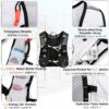 Azarxis Mochila de hidratação para caminhada, corrida, 10 L, colete para mulheres, homens, leve, ciclismo, trilha, corrida, corrida