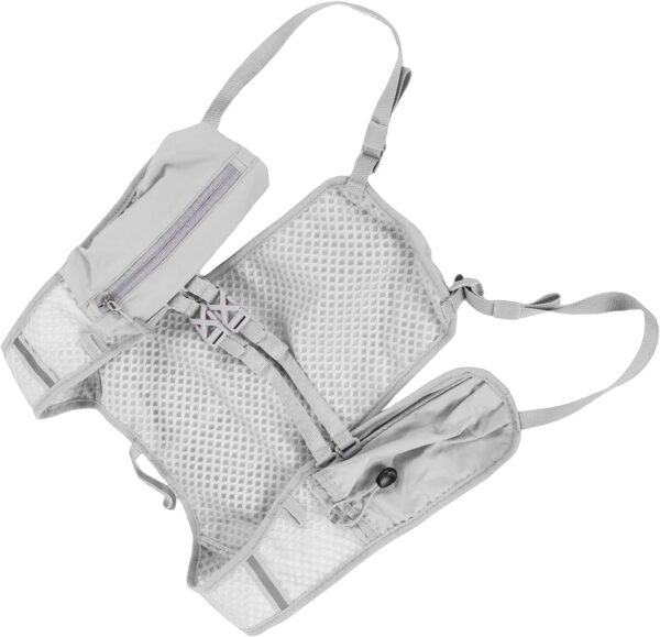 Brrnoo Mochila de Colete de Hidratação, Mochila de Nylon Leve e Respirável Com Alças Ajustáveis ​​e Bolso Lateral, para Corrida, Ciclismo, Caminhada, Escalada