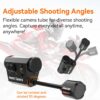 71qGwUqw6qL._AC_SL1500_.jpg RunCam Câmera de capacete, câmera de ação dobrável 1080p com gravação de 7 horas com controle de aplicativo para airsoft, equitação, ciclismo, escalada, esportes ao ar livre