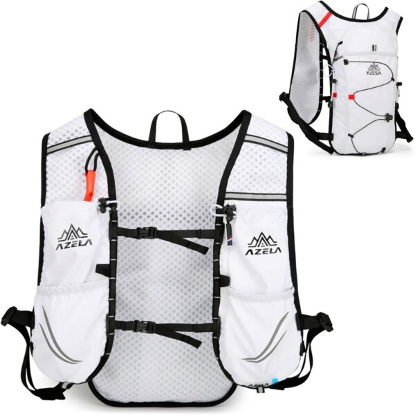 Azarxis Mochila de hidratação para caminhada, corrida, 10 L, colete para mulheres, homens, leve, ciclismo, trilha, corrida, corrida