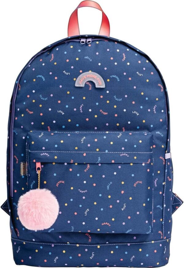 71rIqKG1P1L._AC_SL1200_.jpg Tilibra - Mochila de Costas Académie Dots