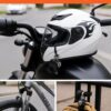 Cadeado de Segurança com Cabo de Aço para Capacete, Bicicleta, Moto, Patinete, Mochila, Bagagem, Portátil, Leve, Antifurto, Ajustável e Reforçado – Unissex