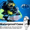 Câmera corporal 128G 4K, câmera tamanho polegar, câmera vestível com clipe giratório de 360° e clipe magnético, 120 minutos para gravação, levar para palestras, viagens, caminhadas com