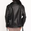 Jaqueta Parsons Oversized Faux Leather Moto Jacket Petal & Pupfeminino