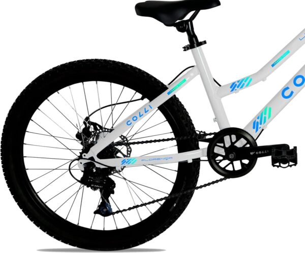 71x64ZKGlnL._AC_SL1500_.jpg Colli Bike Bicicleta Londres Quadro Rebaixado Aço Carbono Aro 24, Aros Aero Parede Dupla Tamanho do quadro 14" 36 Raias 7 Velocidades Freios a Disco Suporte de guidão Down Hill
