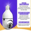 Câmera Lâmpada Câmera Espiã de Segurança WiFi, 1080P Câmera de Base E27 com Visão Noturna Infravermelha intercomunicador bidirecional, Câmera Vigilância com Função de Rastreamento Automático YOOsee