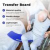 81-MEfVwdL._AC_SL1500_.jpg YHK Placas de transferência deslizantes, placas deslizantes para cadeiras de rodas, idosos da cama para a cadeira, carro, dispositivo de assistência deslizante, placas deslizantes suportam até 200 kg
