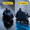 814sYigJZjL._AC_SL1500_.jpg Capa de chuva para scooter de mobilidade para equitação, acessórios de scooter de mobilidade, capa de scooter elétrica à prova d'água acessórios para poncho ao ar livre, scooters de mobilidade fechada