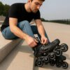 8163KS-tfyL._AC_SL1500_.jpg Patins Adulto Inline ABEC-9 - Freestyle Urban para Performance Profissional, Rodas de PU 84mm com Dureza 85A