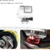 817oAWpJ8AL._AC_SL1500_.jpg Liveda Suportes fixos para capacete universal, adaptador de suporte de capacete de metal, acessórios de câmera para câmera esportiva da série GoPro, capacete de paraquedismo com adaptador de parafuso