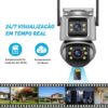 818JlhWawfL._AC_SL1500_.jpg Câmera de Segurança, Wifi 1080p 360° Full Hd Ip Prova D'áGua Infravermelho Ao Ar Livre Hd VisãO Noturna Pode DiáLogo HC0T258